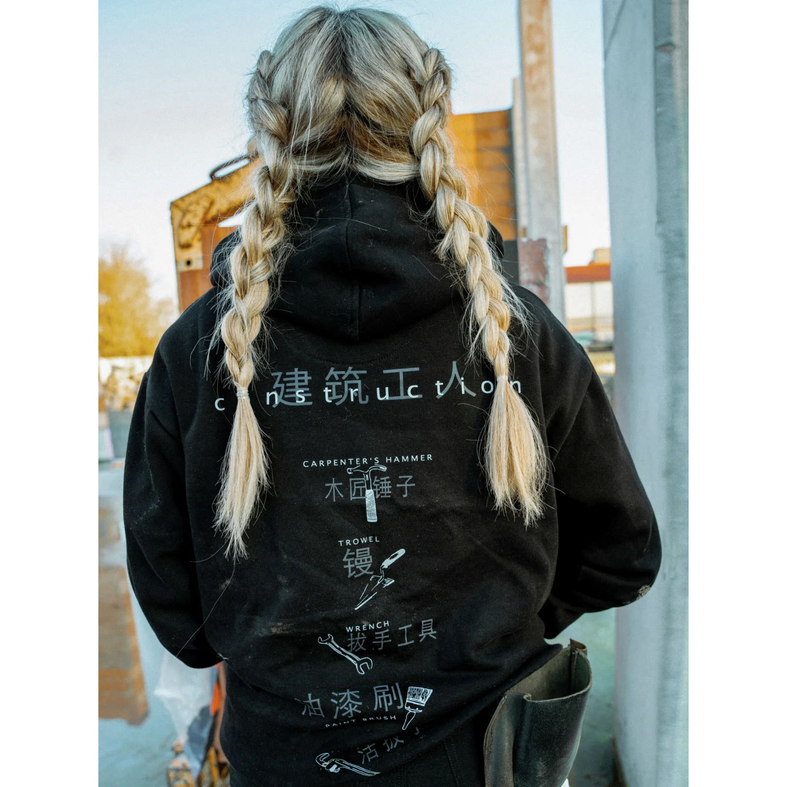 Construction UNISEX Hoodie