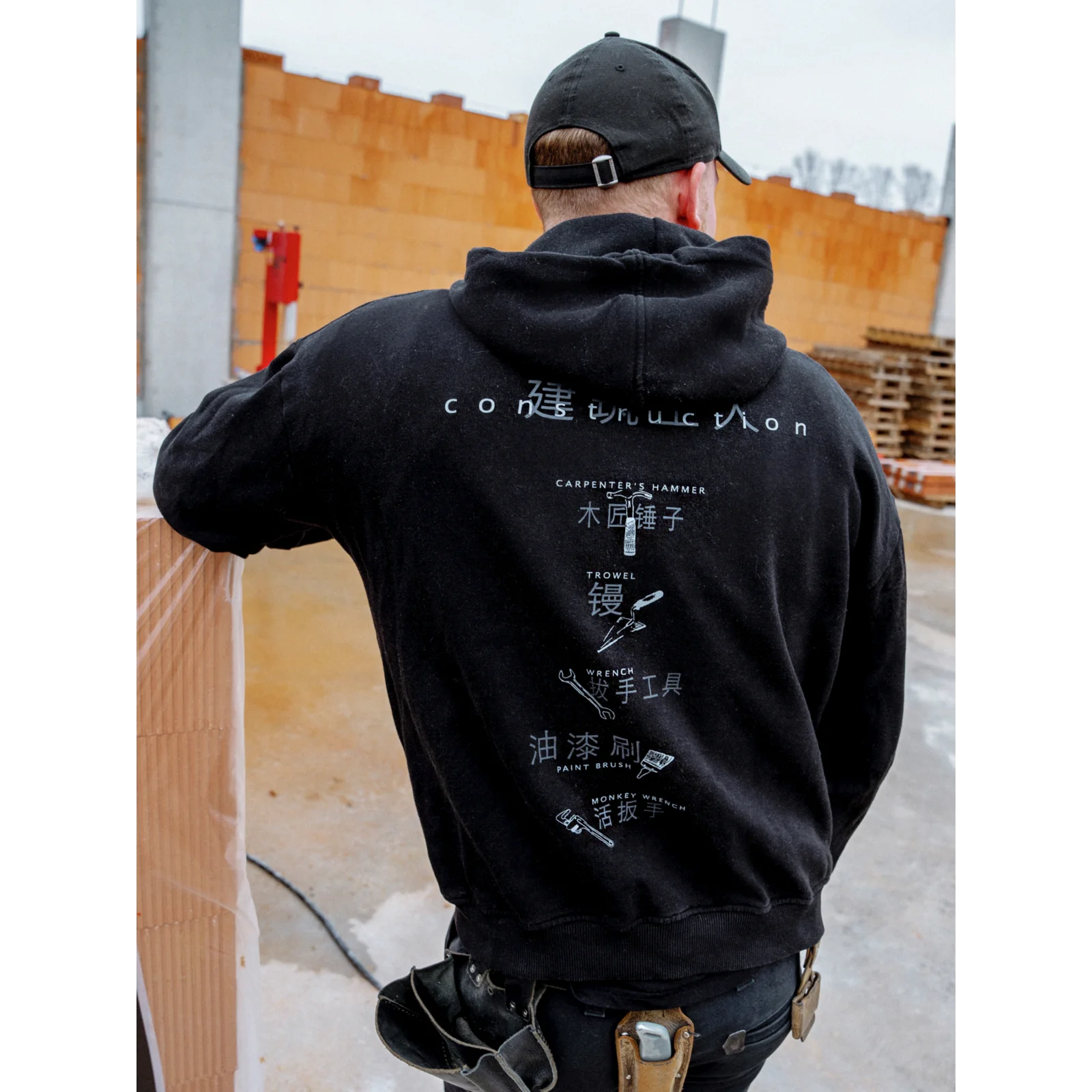 Construction UNISEX Hoodie